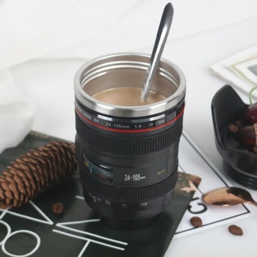 Tazza obiettivo fotocamera