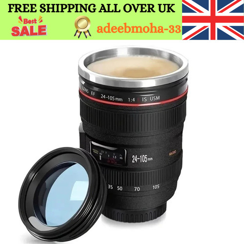 Tazza obiettivo fotocamera