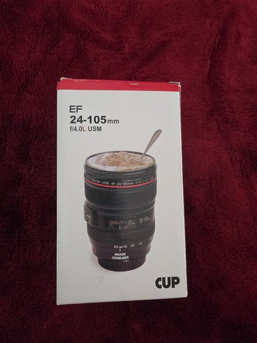 Tazza obiettivo fotocamera