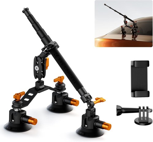 Supporto auto tripla ventosa - auto,
